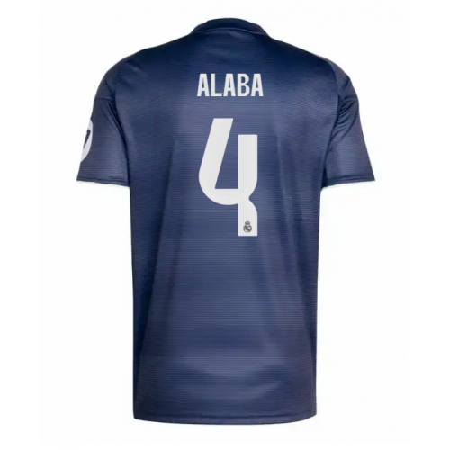 Billige Fotballdrakt Real Madrid David Alaba #4 Replika Bortedrakt 2025-26 Kortermet Billige Fotballdrakt Real Madrid David Alaba #4 Replika Bortedrakt 2025-26 Kortermet